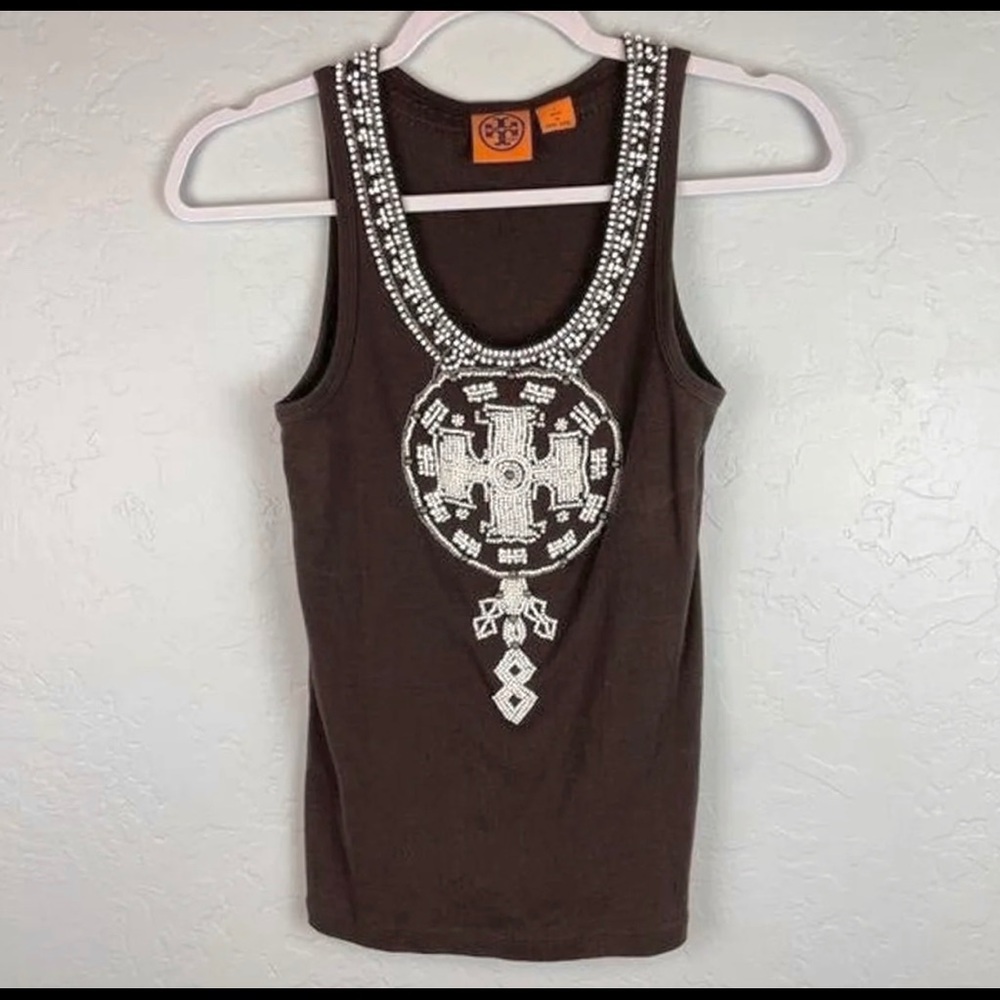 SOLD Tory Birch Logo Tank /Small - Picture 6 of 8